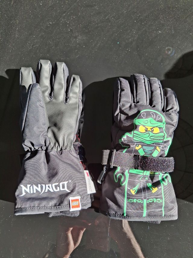Guantes esquí niño 7 años aprox. 3 pares