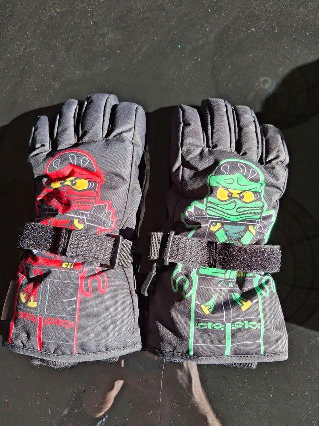 Guantes esquí niño 7 años aprox. 3 pares