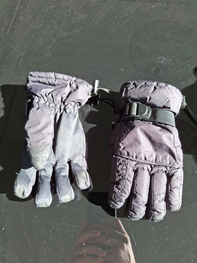 Guantes esquí niño 7 años aprox. 3 pares