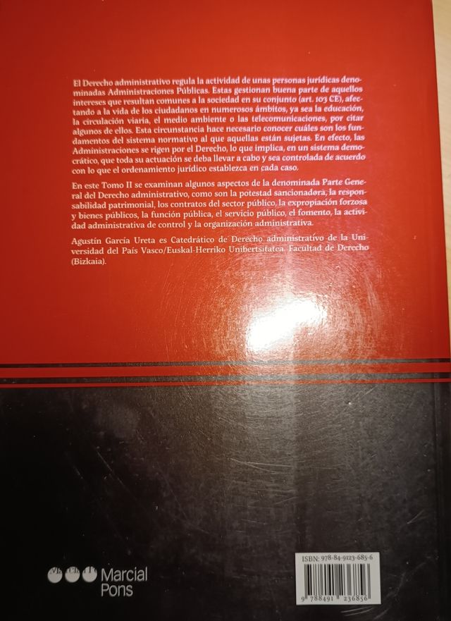 Temas de Derecho administrativo: Tomo II Potestad