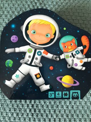 Puzzle infantil astronauta