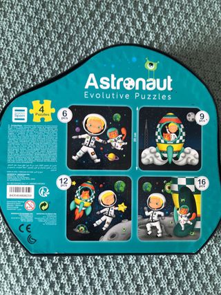 Puzzle infantil astronauta