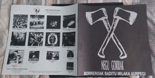 Negu Gorriak Borreroak Baditu Milaka Vinilo Lp