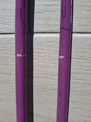 Bastones esquí 75 y 95 cm
