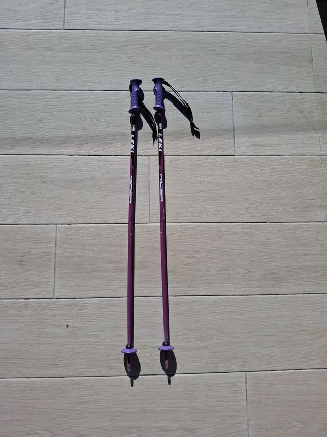 Bastones esquí 75 y 95 cm