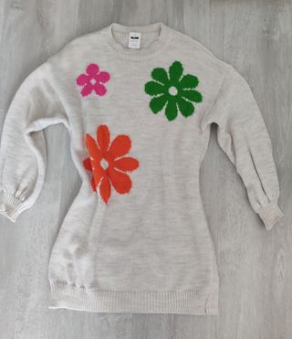 Jersey-vestido de lana