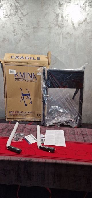 KMINA Andador para Ancianos 2 Ruedas NUEVO 237B