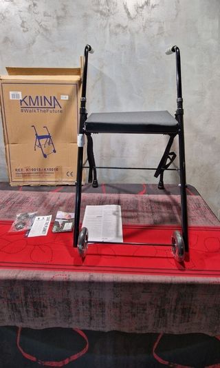 KMINA Andador para Ancianos 2 Ruedas NUEVO 237B