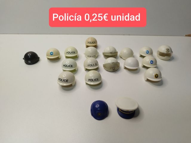I Sombreros , cascos, gorras Playmobil