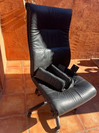 Sillon oficina ejecutivo piel