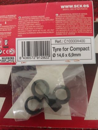 Scalextric compact neumáticos