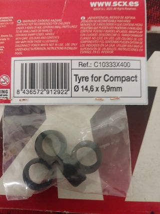 Scalextric compact neumáticos