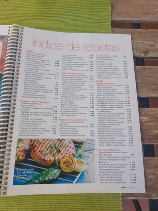 Revista HOLA COCINA DE TEMPORADA