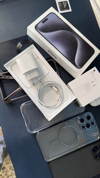 iPhone 15 Pro Max 256GB Azul Titanio  Como Nuevo