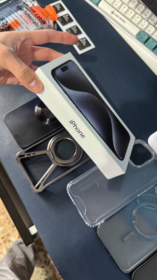 iPhone 15 Pro Max 256GB Azul Titanio  Como Nuevo