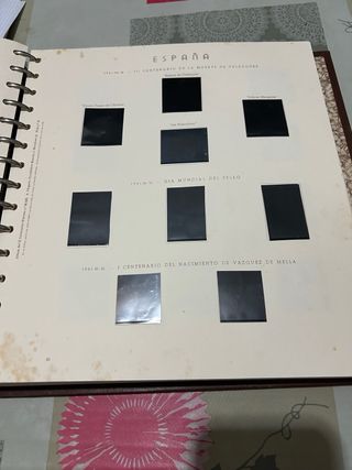 Album y hojas olegario 1951 al 1969