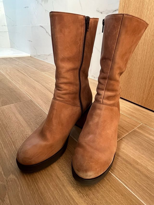 Botas media caña Wonders envejecido  T. 41