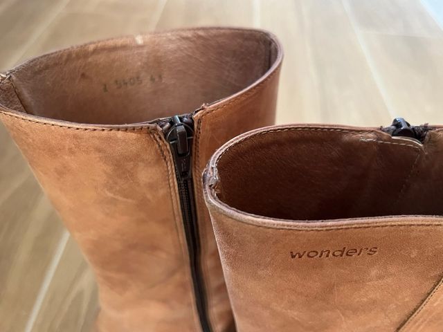 Botas media caña Wonders envejecido  T. 41