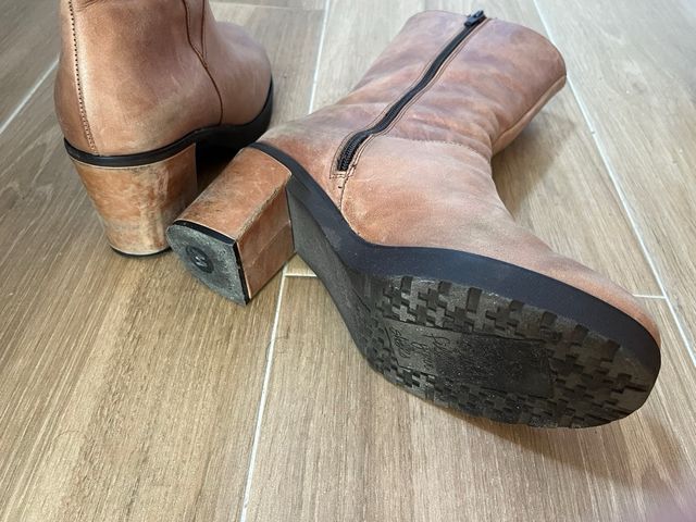 Botas media caña Wonders envejecido  T. 41