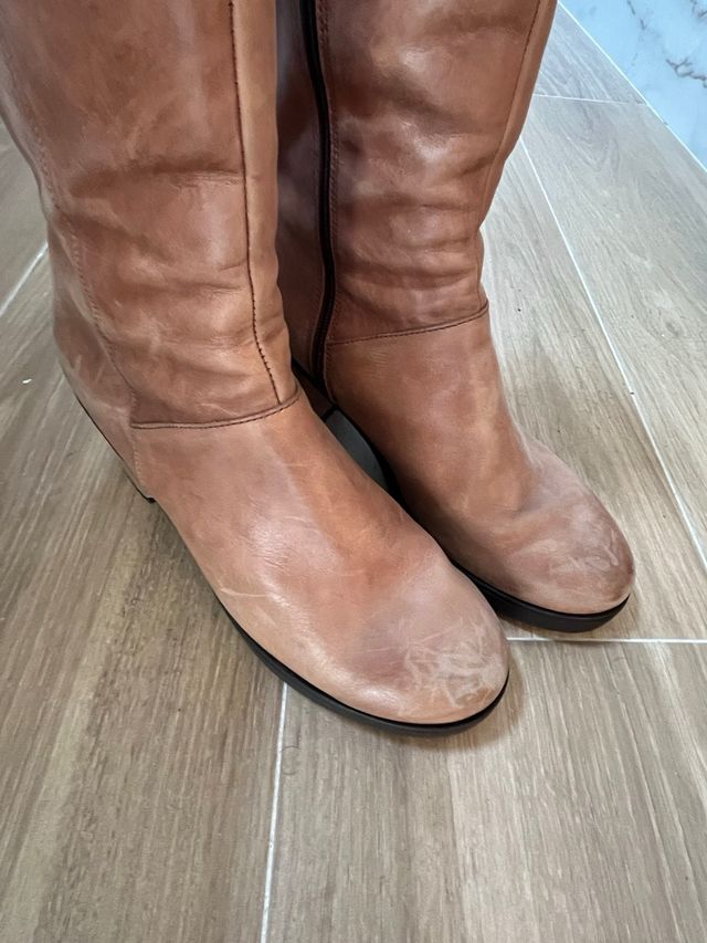 Botas media caña Wonders envejecido  T. 41