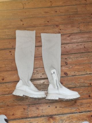 Botas altas calcetín