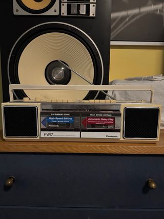 Radio boombox panasonic