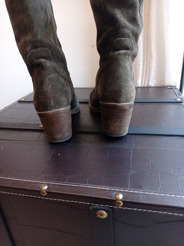 Botas piel Italianas,T 38