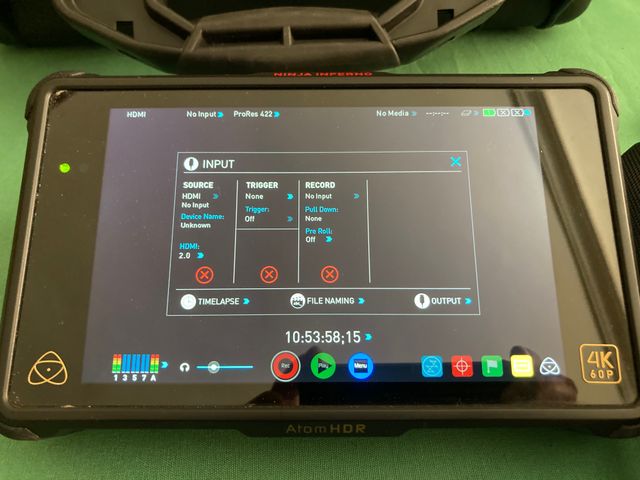 Monitor Grabador Atomos Ninja Inferno