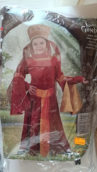 Disfraz niña terciopelo
