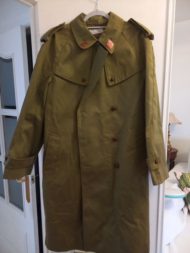 Cappotto dell'esercito spagnolo degli anni '70