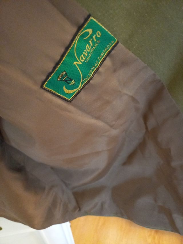 Cappotto dell'esercito spagnolo degli anni '70