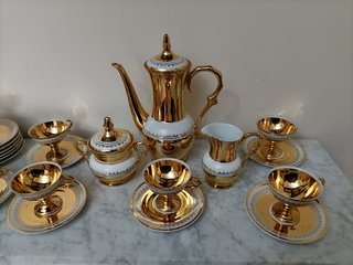 Juego de café de 12 tazas