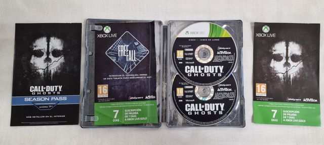 👻 Call of Duty Ghosts (Steelbook) Xbox 360