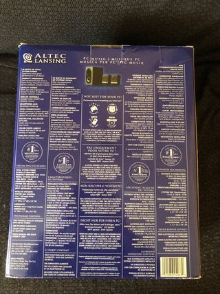 Altavoces Altec Lansing 221 ideal pc retro