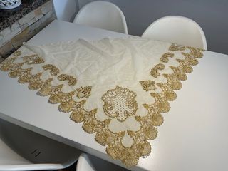 Delantal y manteleta de fallera