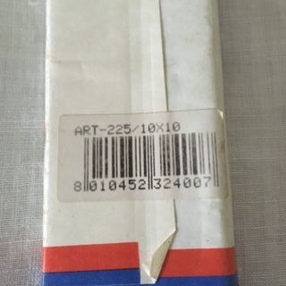 Treccia elastico nero mm.10 mt.10 Gazzella