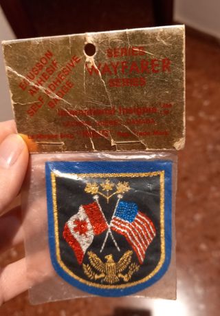 Parche antiguo EEUU - Canadá