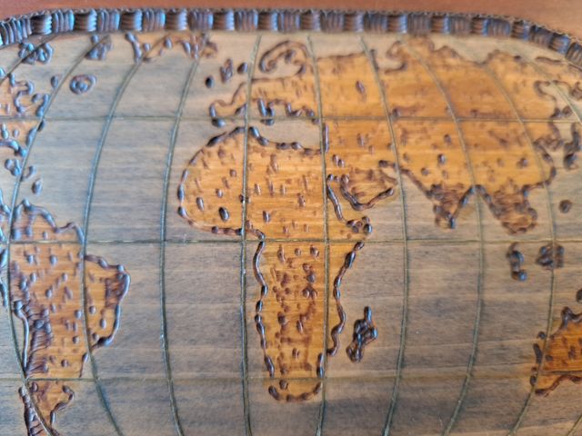 Scatola decorata russa