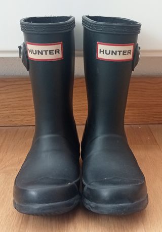 Hunter negras Talla 25