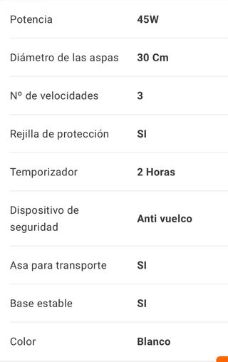 Ventilador de suelo BF 1030