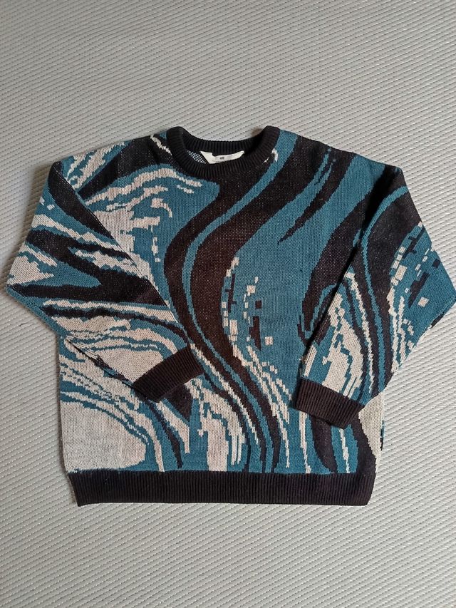 Jersey de punto estampado