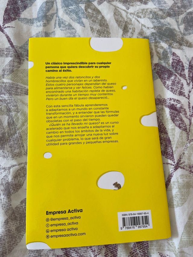 ¿Quién se ha llevado mi queso?