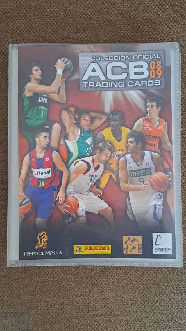 Colección Oficial ACB Trading Cards Panini 08-09