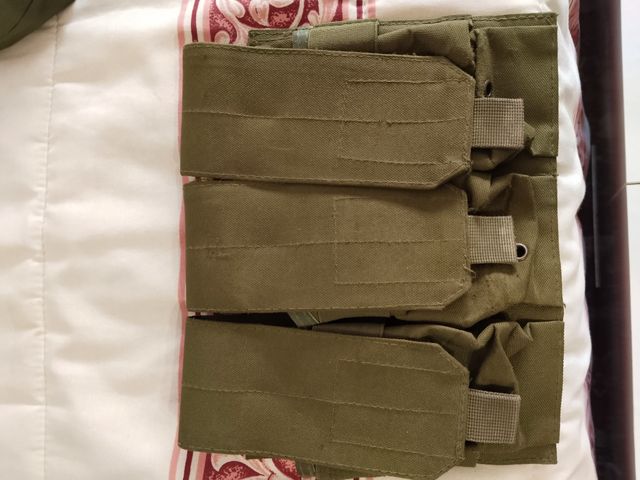 Porta cargadores para chaleco ejército