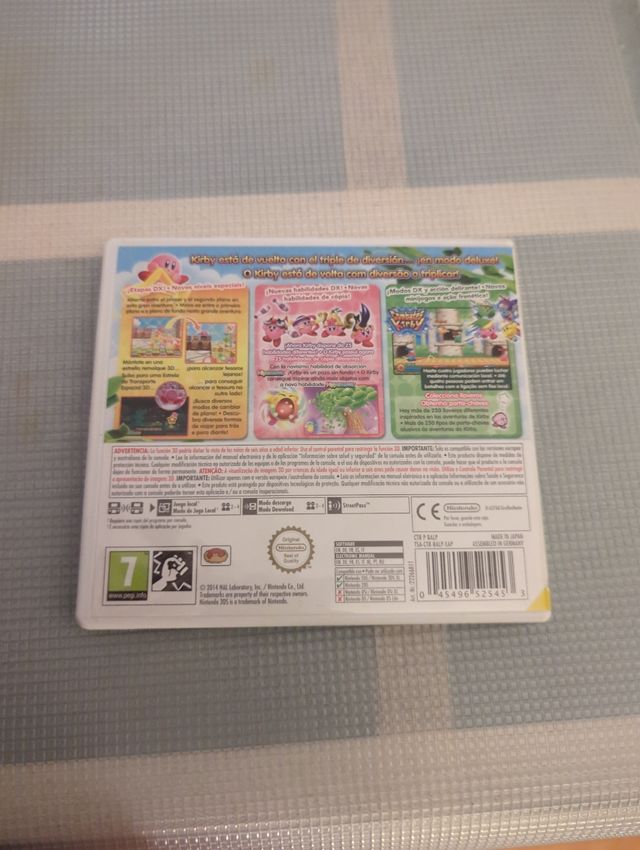 Kirby triple Deluxe 3ds