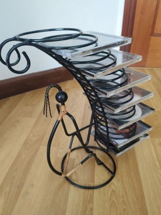 Candelabro y porta cds