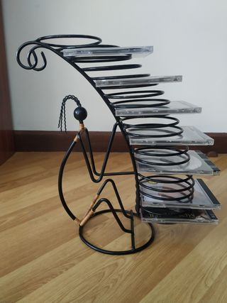 Candelabro y porta cds