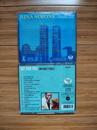 CD Nina Simone e Nat King Cole
