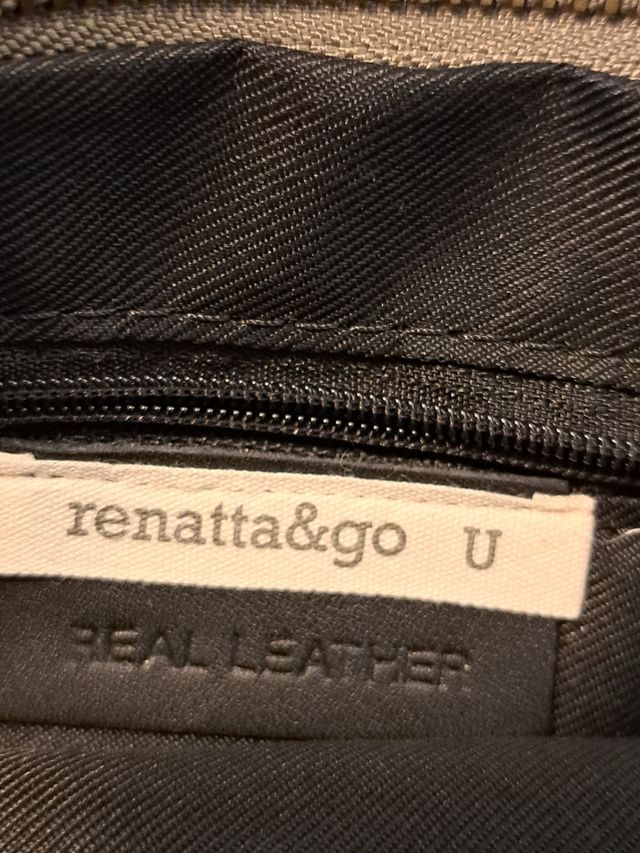 Bolso Renatta and go piel verde