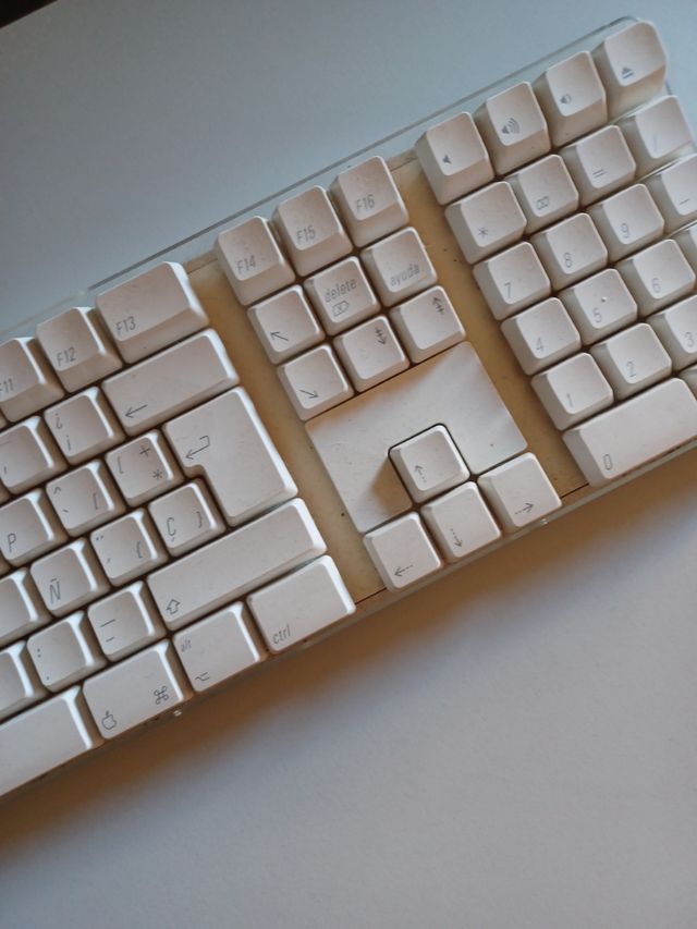 Teclado apple vintage